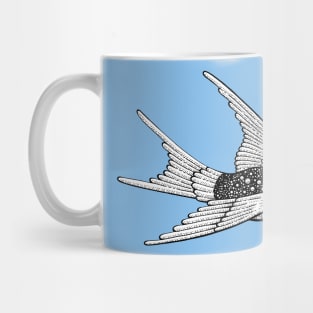 Vintage Swallow Mug